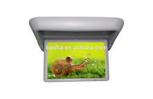 flip down 15.6 inch tv motorized monitor for car/bus/taxi used