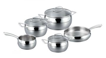High quality apple shape cookware set