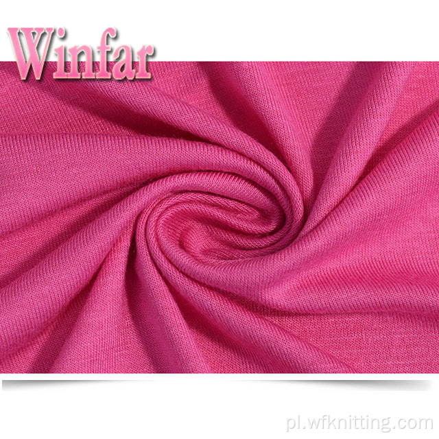 Summer Single Jersey Spandex Spun 100% Rayon Fabric