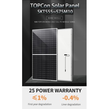 Topcon Glas-Glas 16bb 182mm 108Cells separuh dipotong panel solar