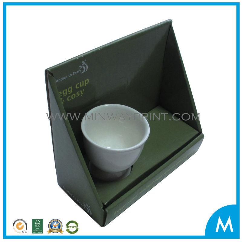 Corrugated Paper Show Box (paper cup tray) Customized