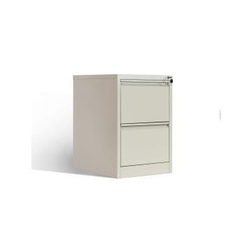 2 Drawer Grey Filing Cabinet For Office