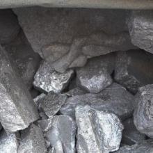 Ferro silicon lumps, light gray surface