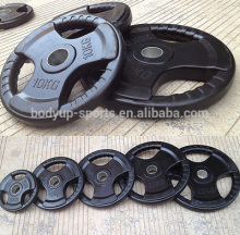 Olympic Rubber Grip Plates Tri-grip Olympic Plate Weights