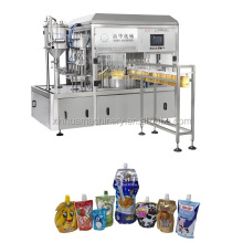 Shantou Rotary Filling and Capping Machine for Stand Up Pouches with Spout