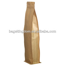 High quality Kraft paper box pouches with zipper