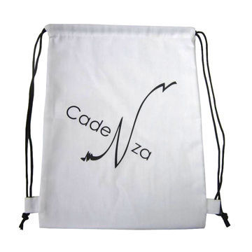 Cotton Shopping Bag for Promotion, Two Drawstring for Carrying, Customized Logo