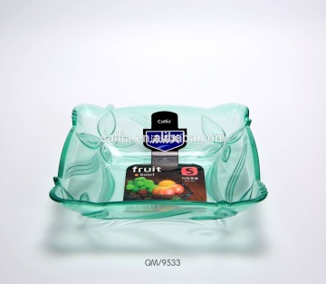 Crystal Fruit Bowl & Fruit Tray