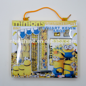 Stationery set pupil prize stationery gift 8 pcs/lot wholesale stationery gift set