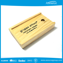 Natural Recycled Wooden Box Color Set