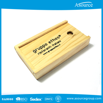 Natural Recycled Wooden Box Color Set