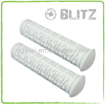 White stunt scooter grips,plastic handle grips