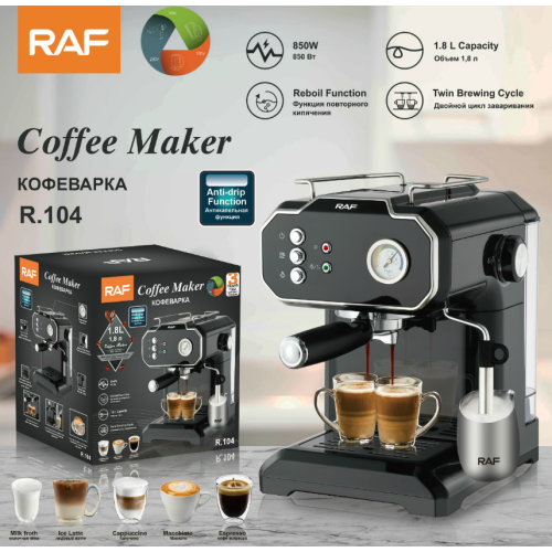 Máy gia dụng chuyên nghiệp máy pha cà phê cà phê espresso
