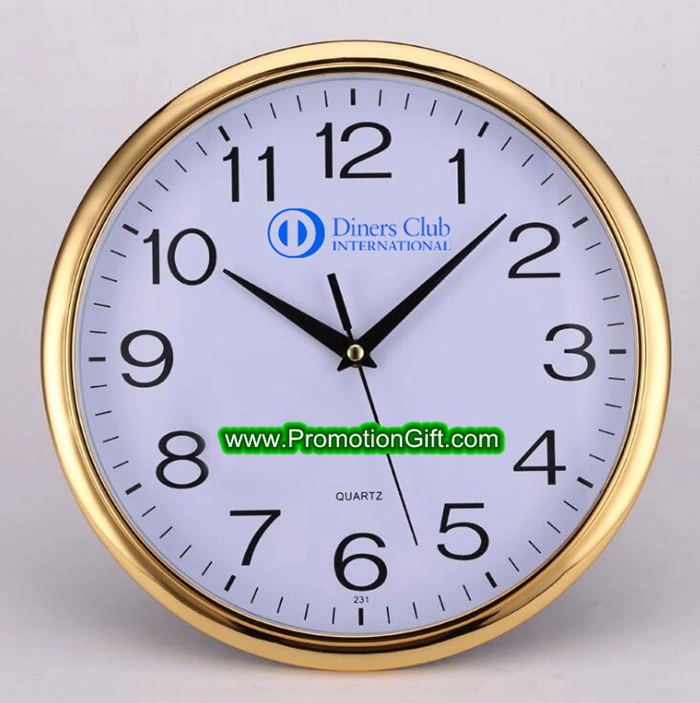 13 Inch 32 Cm Quartz Promotional Plastic Wall Clock