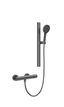 Simple Space Aluminum Single-Function Bathroom Shower Set