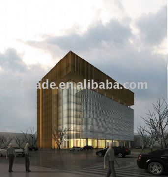 Glass Curtain Wall Facade Cladding