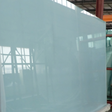 4mm clear white silkscreen tempered glass
