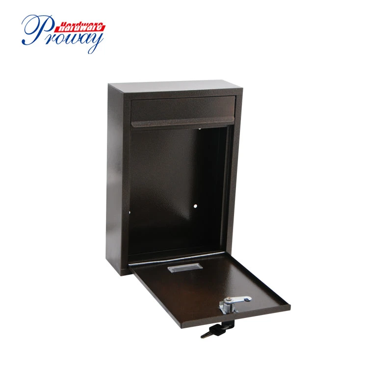 Curbside Locking Security Outdoor Waterproof Wallmount Mailbox