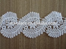 New embroidery chemical lace trimming guipure chemical lace design