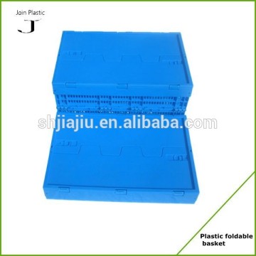 Collapsible fruit plastic container