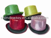 Carnival hat /Festvial hat /Party hat bling sparking color hat