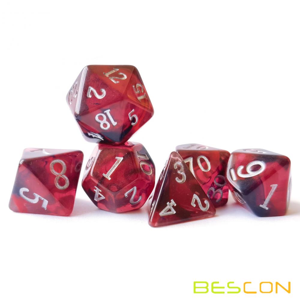 Nebula Dice RPG Rol de juego Juego de dados, Dice de nebulosa de color personalizado