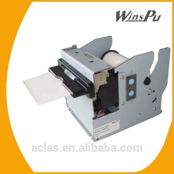 KM1X bank equipment printer module with 3 inch printer and big paper roll