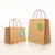 2015 new design high quality popular kraft paper bag