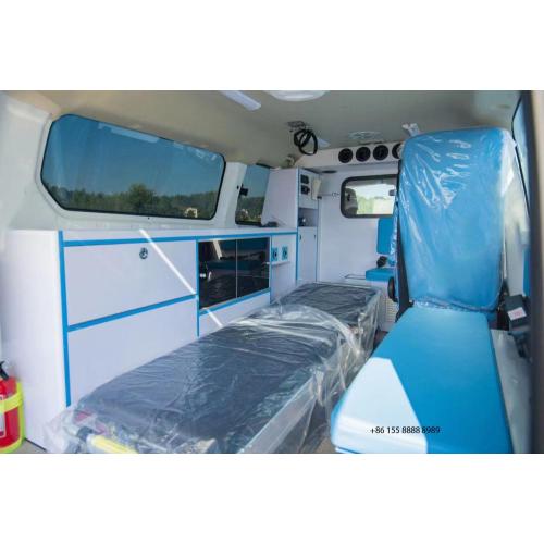 Basic emergency medical supplies hospital car