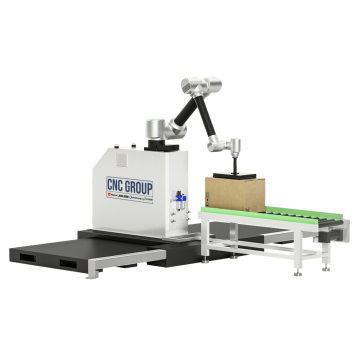 Automatic Robotic Arm Palletizer for Industrial Carton Box Handling