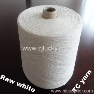 Ecru Recycled Cotton Yarn-conical?