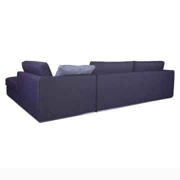 Grey Fabric Richard Left Sectional Sofa