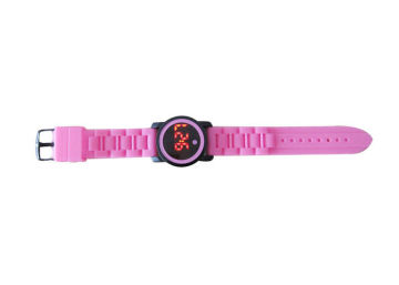 Girls Led Digital Wrist Watch Water Resistant Touch Screen Watch