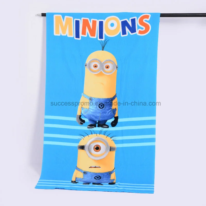 Custom Microfiber Beach Towel with Excellent Printing Effect, Cotton Beach Towel