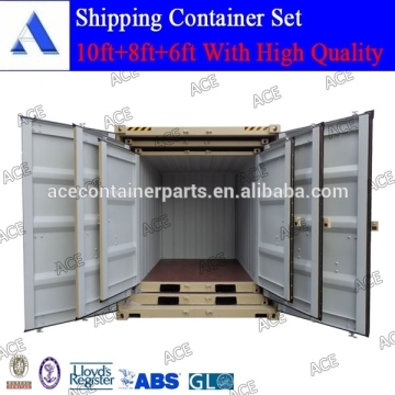 6ft 7ft 8ft 9ft 10ft shipping container set