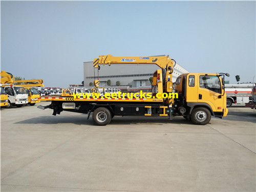 Xcmg 10ton Wrecker ya yi watsi da cranes