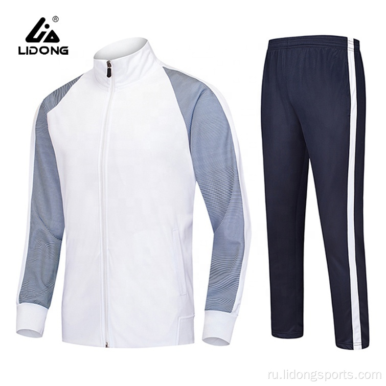 Пользовательские мужчины Сублимация спортивные куртки спортивная одежда спортивная одежда