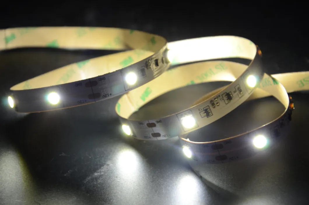 UL Listed IP20 3000lm/w 12V/24V 7.2W/M SMD5050 LED Strip Light