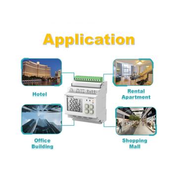 Din Rail 3P4W Multi Functional Lora Energy Meter