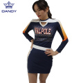 Sublimated orange cheer outfits