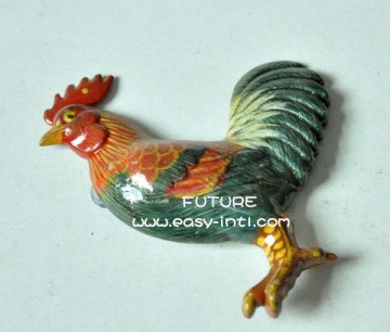 3" Flat Cock Fridge Magnet