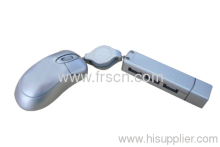 New Develop Retractable Mouse Like Finger Shape Super Mini Mouse With Hub?
