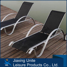 L195*W66.5*H99cm Aluminum beach lounge chair/foldable bed
