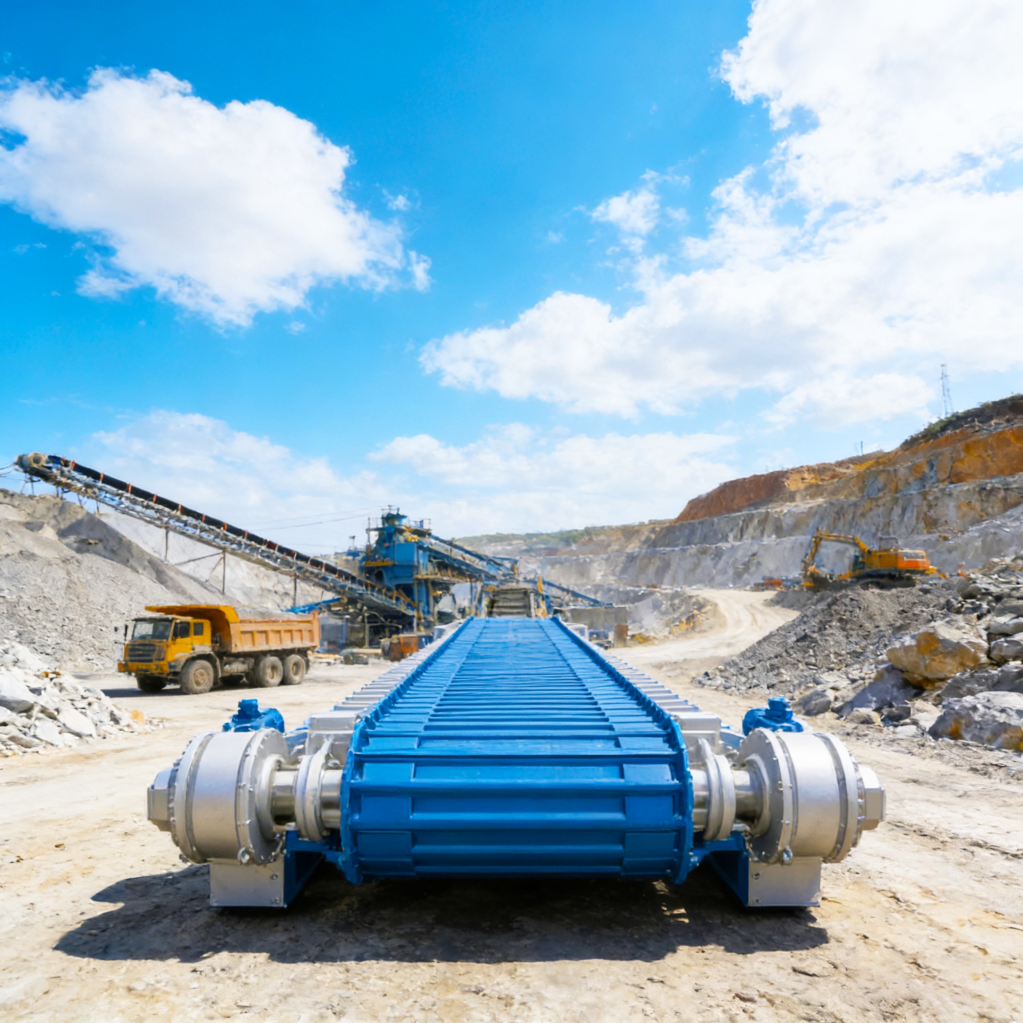 Pengumpan Apron Efisiensi Tinggi High Efficiency Apron Feeder