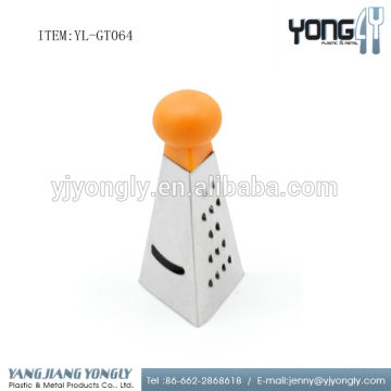 Stainless steel multifunctional triangle food grater box grater