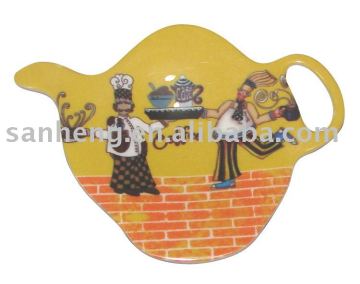 Tea pot shape melamine product
