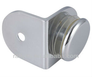 Brass Glass clip/clamp shower door partition hinge