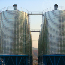 Solid waste fly ash falling steel plate silo