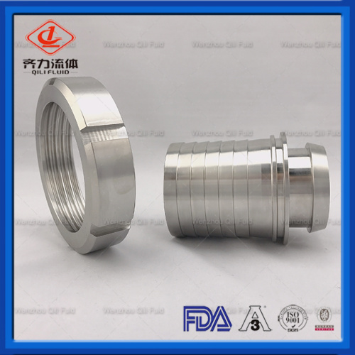 Pijpfitting SS304 SUS316L Sanitaire Tri Clamp Ferrule