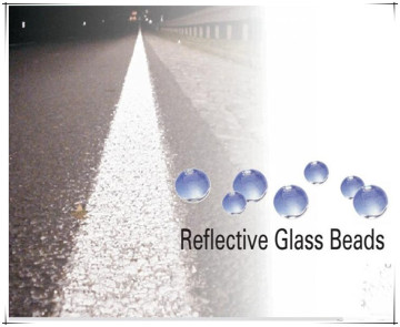 Road Traffic Lines Glass Beads